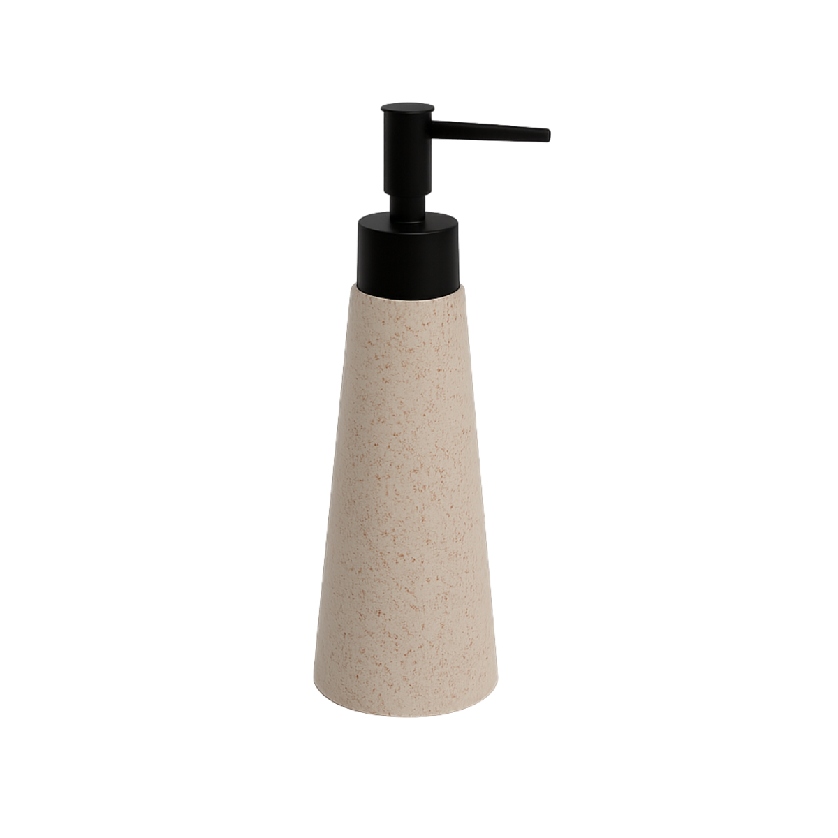 Диспенсер для рідкого мила PureLine, корпус sand, фурнітура black